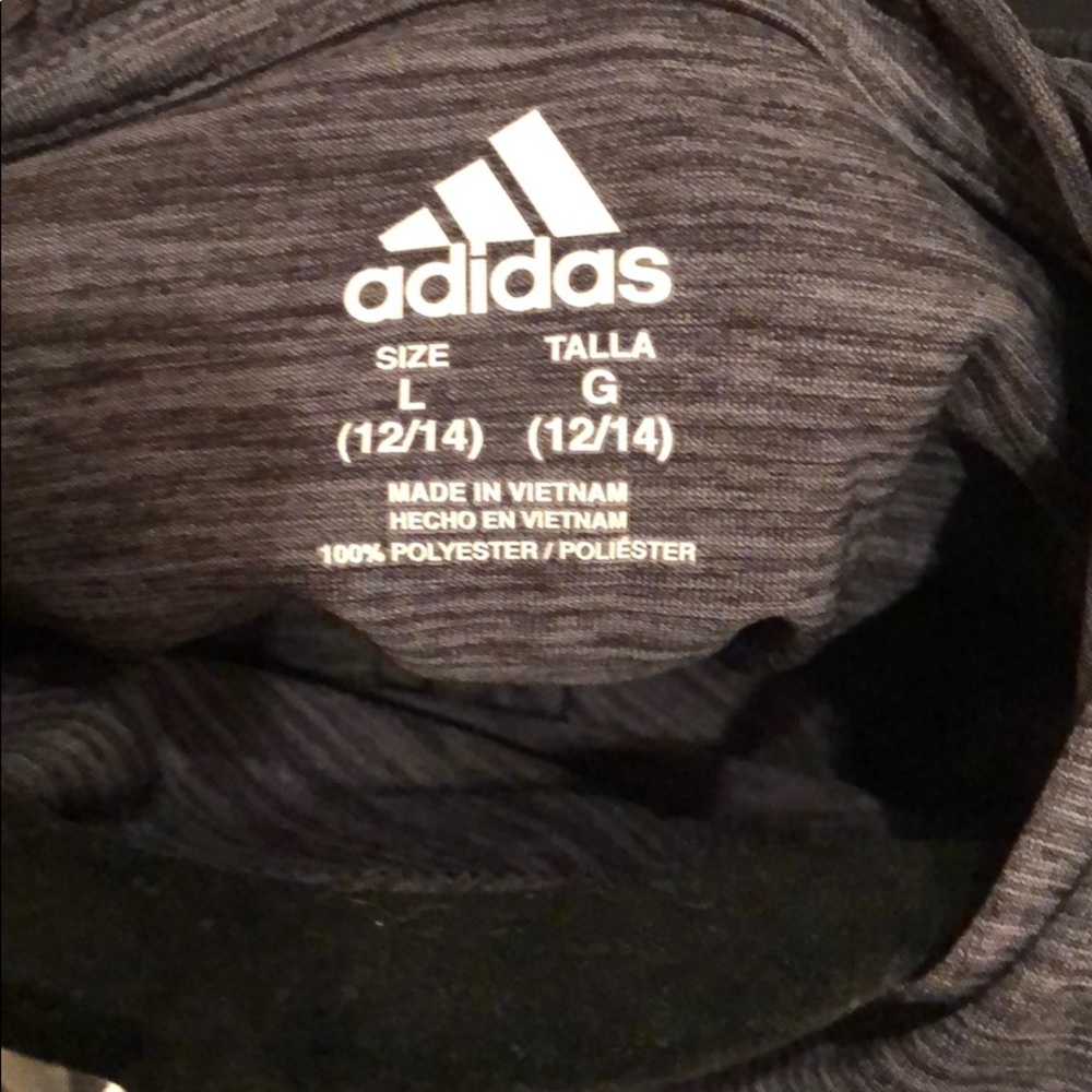 Adidas Girl’s Ruffle Hoodie - Picture 4 of 5